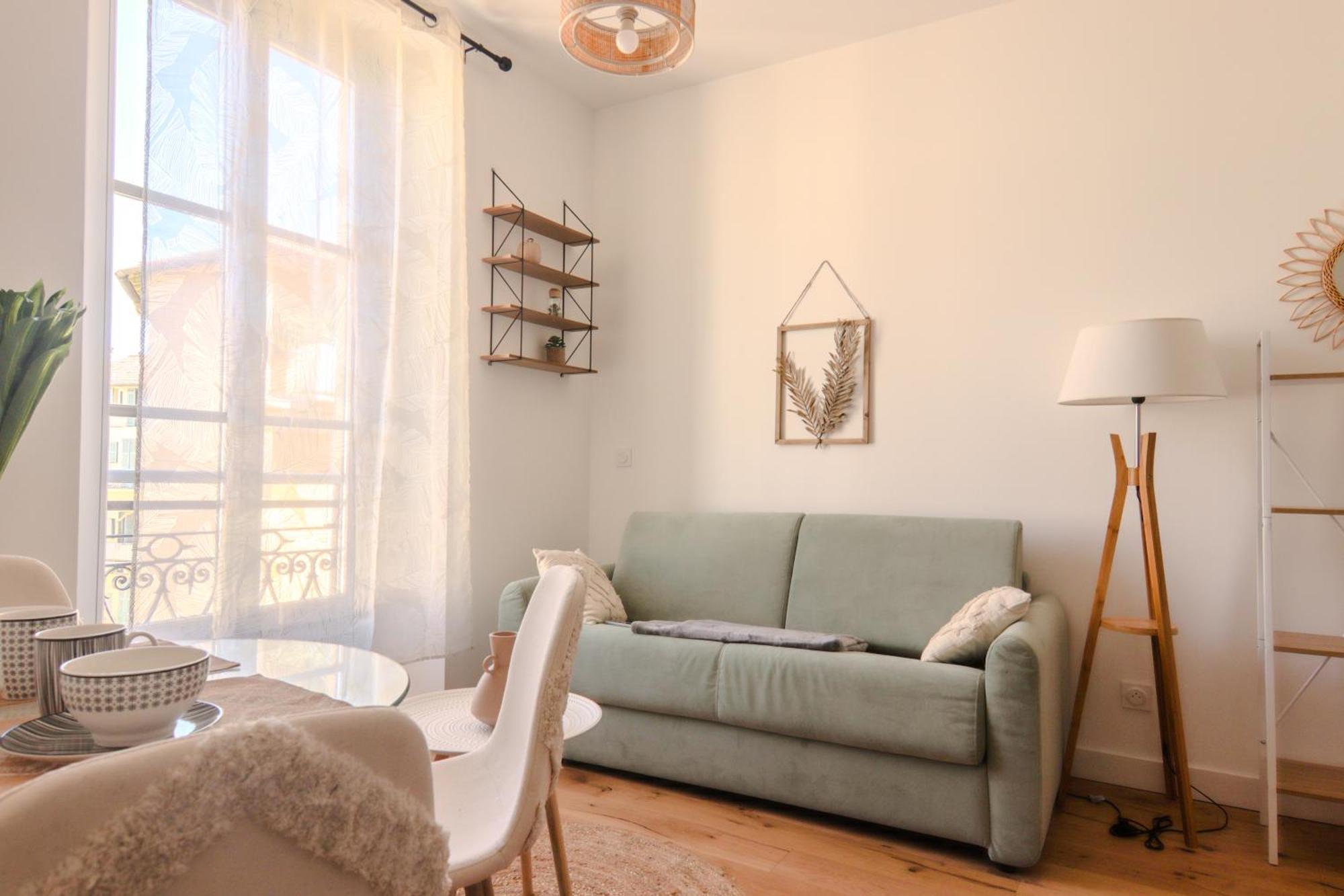 Ferienwohnung Palais Riviera Chaleureux Lumineux Et Climatise Nizza Exterior foto