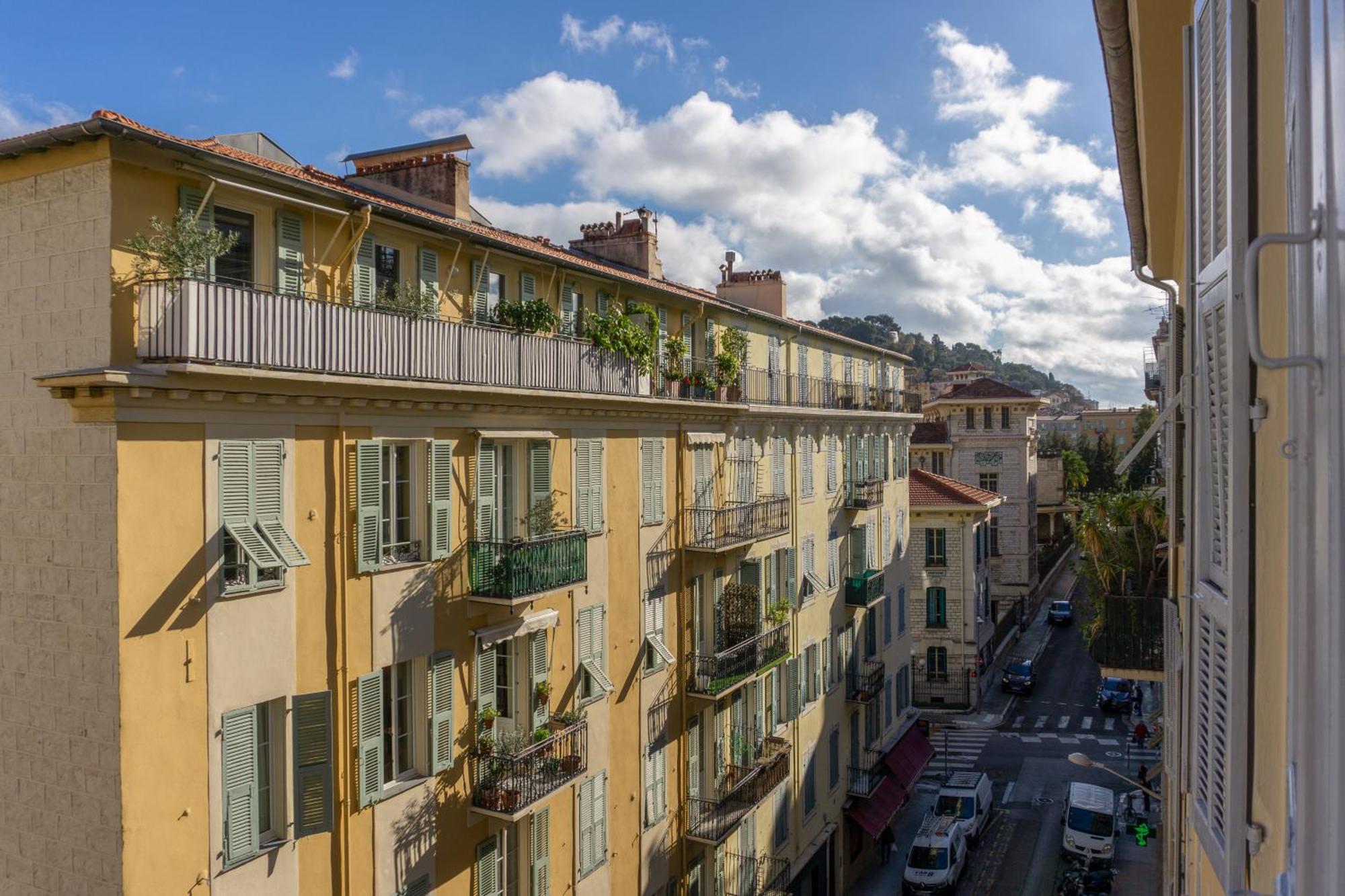 Ferienwohnung Palais Riviera Chaleureux Lumineux Et Climatise Nizza Exterior foto